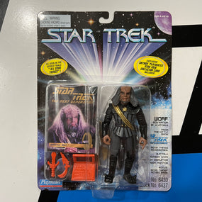 Star Trek Next Generation TNG Worf Playmates Action Figure