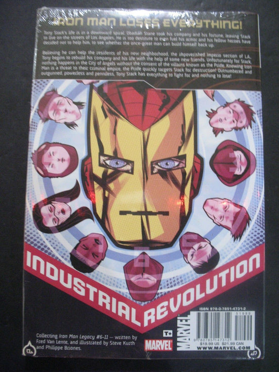 Marvel Comics Iron Man: Industrial Revolution Hardcover Graphic Novel Trade