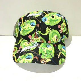 Rick & Morty Green Portal All Over Print Adult Swim Trucker Hat