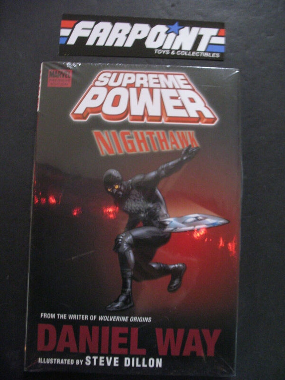 Marvel Comics Supreme Power Nighthawk Hardcover Graphic Novel