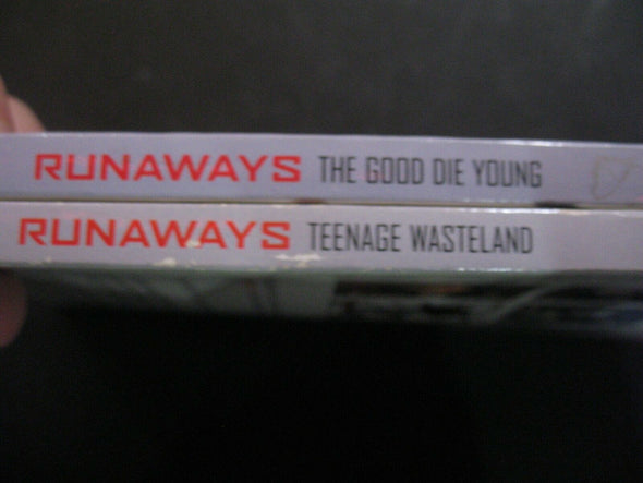 Marvel Comics Lot of 2 Runaways: Teenage Wasteland & The Good Die Young Graphic Novel Trade Paperback