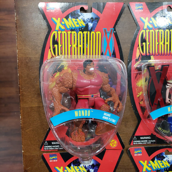 Lot of Marvel ToyBiz X-Men Generation X Action Figures Mondo