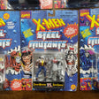 Lot of 7 Marvel ToyBiz X-Men Steel Mutants Gambit Bishop Cyclops Mr SInister Rogue Pyro Spy Wolverine Omega Red Civilian Wolverine Apocalypse Archangel Cable Stryfe Silver Samurai
