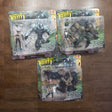 Lot of 3 The Tenth Action Figures Adrenalynn Lastic Esperanza Mystacina The Grave Resaurus