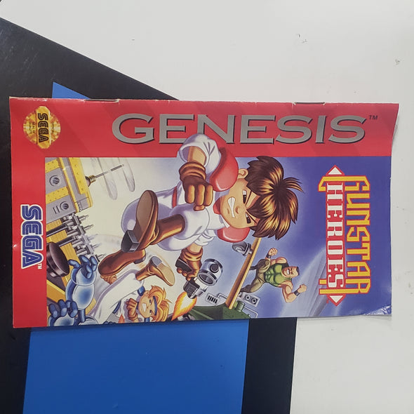 Sega Genesis Gunstar Heroes R