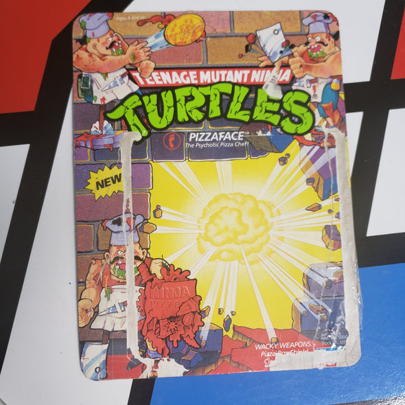 Teenage Mutant Ninja Turtles Pizza Face Vintage Action Figure