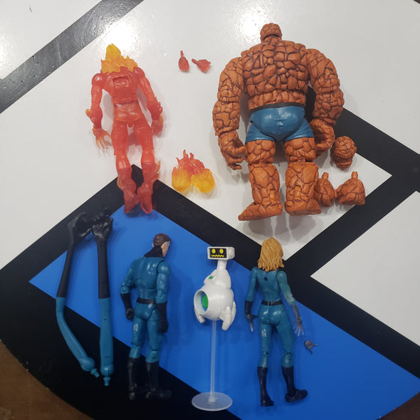 Marvel Legends 4 Pack Action Figure Set Fantastic Four R 15363