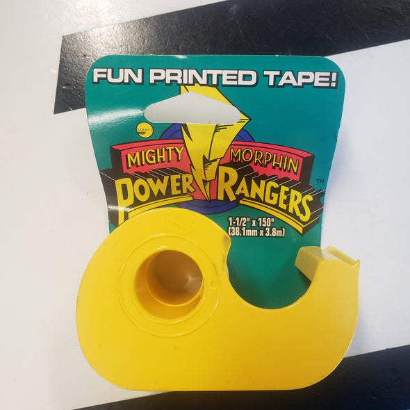 Vintage Mighty Morphin Power Rangers Fun Printed Tape MMPR