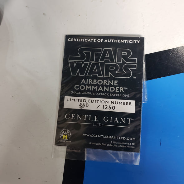 Gentle Giant Star Wars Airborne Commander 2010 Deluxe Mini Bust R 15408