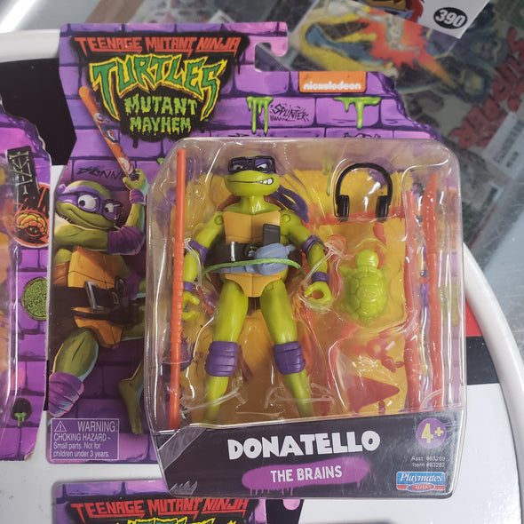 TMNT - Mutant Mayhem - Michelangelo, Donatello, Raphael and Leonardo (Set of 4) Playmates Nickelodeon R15771