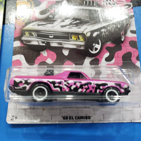 Hot Wheels Urban Camoflauge 2019 Set of 5 Nissan Skyline H/T 2000GT-X '16 Honda Civic Type R '10 Ford Shelby GT500 Super Snake '18 Camaro SS '68 El Camino 1:64 R16238