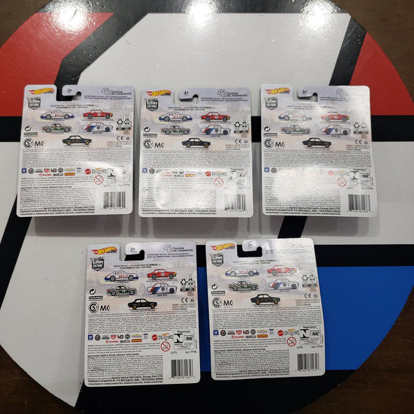 Hot Wheels Car Culture Door Slammers 2019 Set Of 5 '71 Porsche 911 Alfa Romeo Giulia Sprint GTA '71 Datsun 510 BMW 2002 '70 Ford Escort RS1600 1:64 R16241