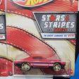 Hot Wheels Stars & Stripes 2019 Set Of 10 AMC Javelin AMX '71 Plymouth HEMI CUDA '64 Pontiac GTO '68 HEMI Barracuda '68 El Camino '70 Chevy Camaro RS Plymouth Duster Thruster '68 Plymouth Barracuda Super Stock HEMI '68 Mercury Cougar R16242