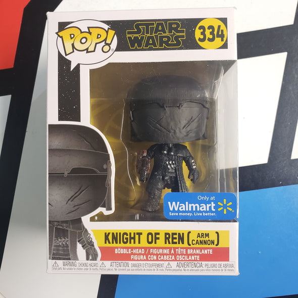 Funko Pop 334 Star Wars Knight of Ren (Arm Cannon) Walmart Exclusive R16369