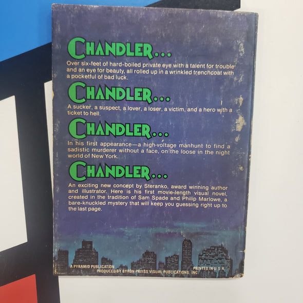 Fiction Illustrated Chandler Visual Novel By Steranko Volume 3 Introduction By Joe Gores Indie Graphic Novel Paperback Trade R16553