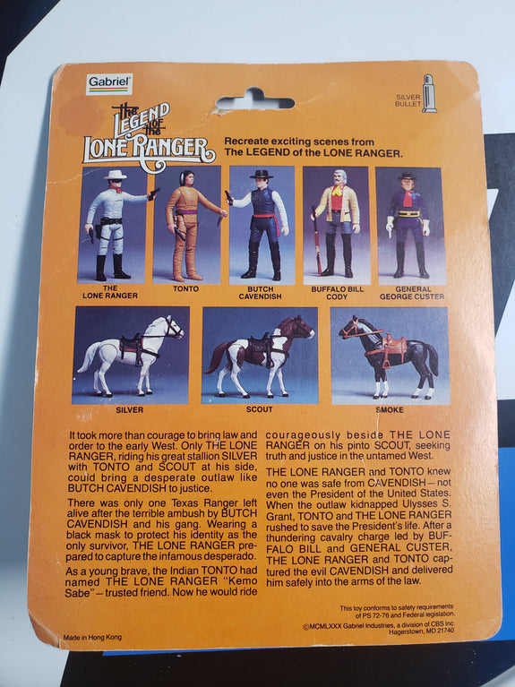 Gabriel LOTLR Silver The Lone Ranger's Great White Stallion The Legend Of The Lone Ranger 1980 Action Figure R16605