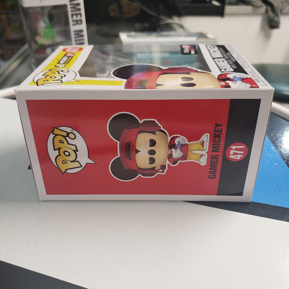 Funko Pop 471 Gamer Mickey GameStop Exclusive R16720