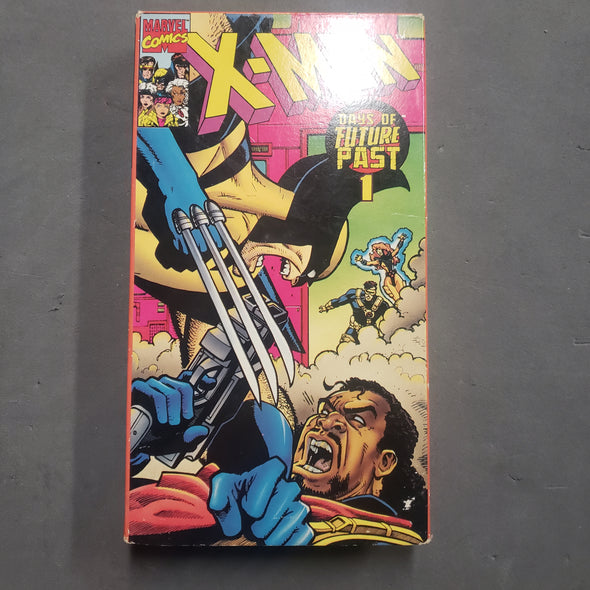 Marvel Comics X-Men Days of Future Past 1 VHS Tape