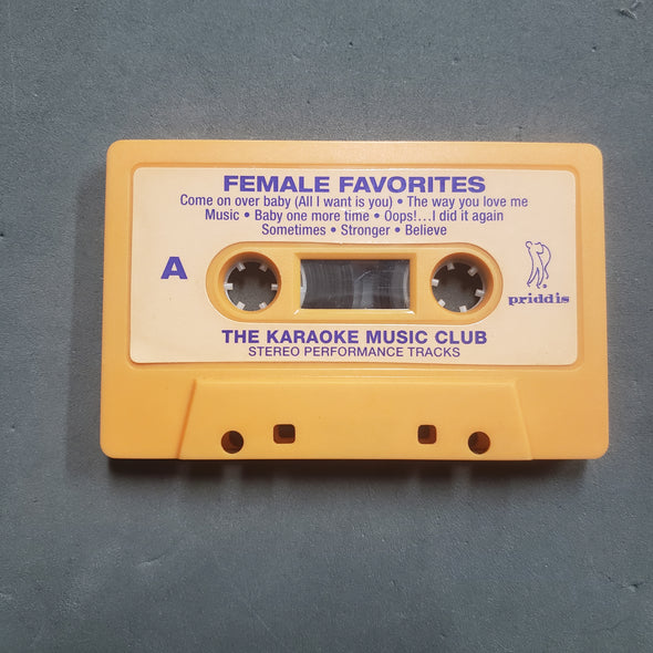 You Sing The Hits Female Favorites Karaoke Cassette Tape Priddis