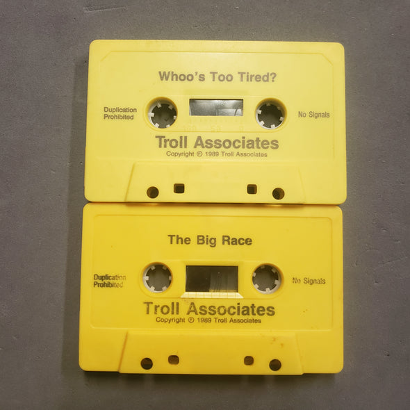 Lot of 2 Troll Associates Cassette Tapes 1989