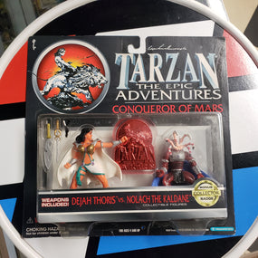 Tarzan The Epic Adventures - Dejah Thoris VS Nolach - Conqueror Of Mars 1995 Trendmasters R16852