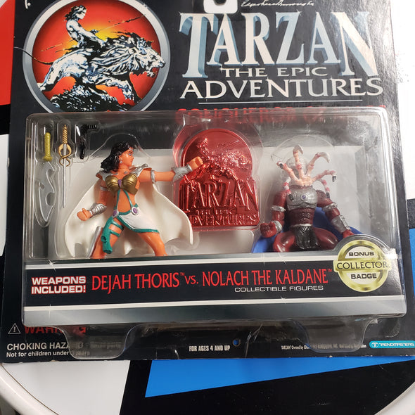 Tarzan The Epic Adventures - Dejah Thoris VS Nolach - Conqueror Of Mars 1995 Trendmasters R16852