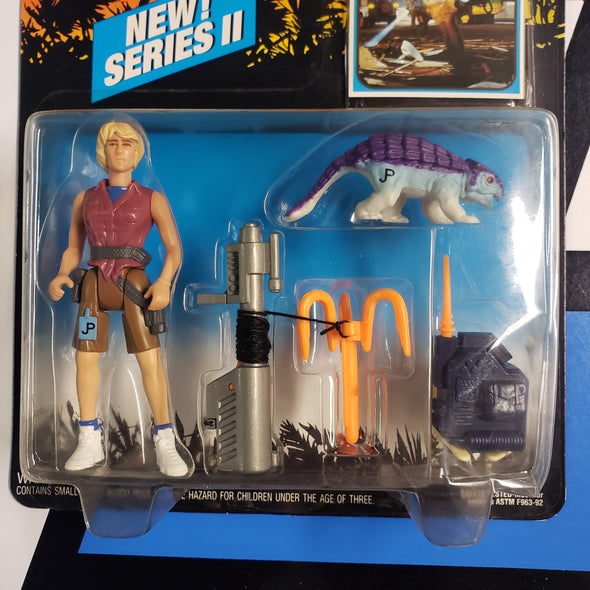 Jurassic Park Series 2 Ellie Sattler With Firing Grappling Hook! 1993 Kenner R16854