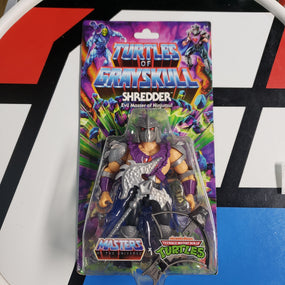 MOTU X TMNT - Shredder Evil Master Of Ninjutsu! - Masters Of The Universe Turtles Of Greyskull Mattel 2023 R16896