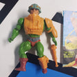 Vintage Masters of the Universe MOTU Man-At-Arms With Comic The Power Of Point Dread Action Figure R16944