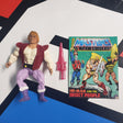 Vintage Masters of the Universe MOTU Prince Adam With Comic He-Man And The Insect People Action Figure R16945