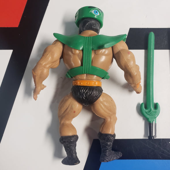 Vintage Masters of the Universe MOTU Triklops With Comic Temple Of Darkness Action Figure R17057