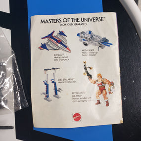 Vintage Masters of the Universe MOTU Dragstor With Comic The Warrior Machine Action Figure R17062