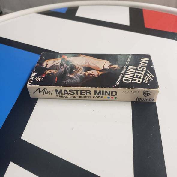 Invicta Mini Mastermind A Game Of Cunning And Logic 1972 Pocket Version Board Game R17065