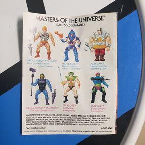 Vintage Masters of the Universe MOTU Webstor With Comic Temple Of Darkness Action Figure R14748