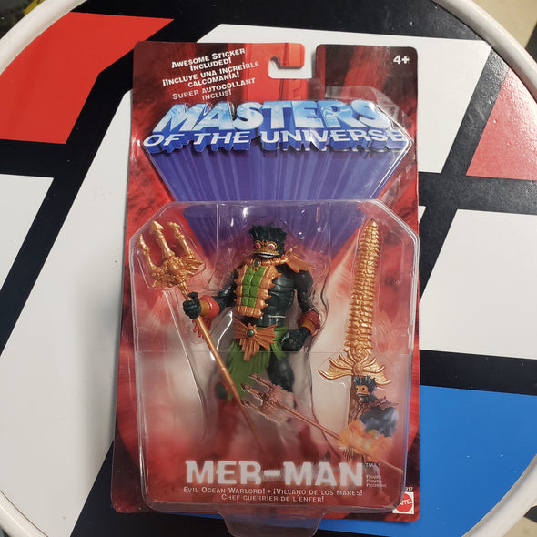 Masters of the Universe 200X MOTU Mer-Man Evil Ocean Warlord Action Figure Mattel R17106