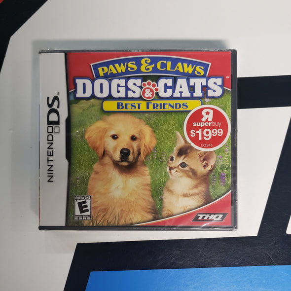 Nintendo DS Paws & Claws Dogs & Cats Best Friends (Red Cover) R17484