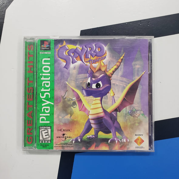 PlayStation PS1 Spyro Year Of The Dragon Greatest Hits R18081