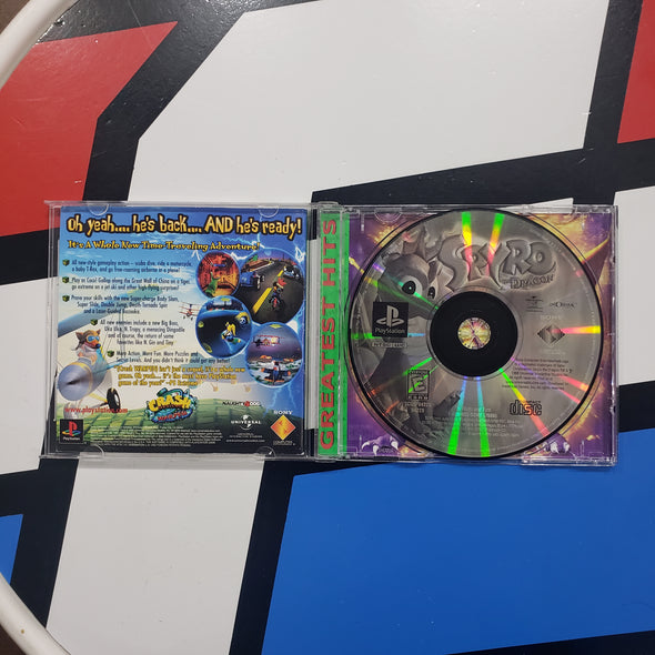 PlayStation PS1 Spyro Year Of The Dragon Greatest Hits R18081