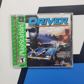PlayStation PS1 Driver You Are The Wheel Man Greatest Hits R18091