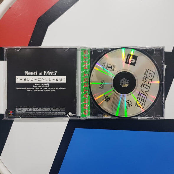 PlayStation PS1 Driver You Are The Wheel Man Greatest Hits R18091