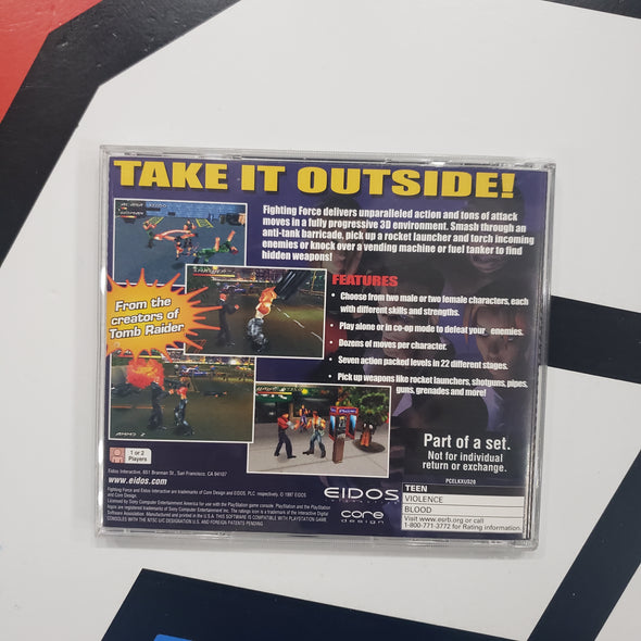 PlayStation PS1 Fighting Force Collectors Edition R18080