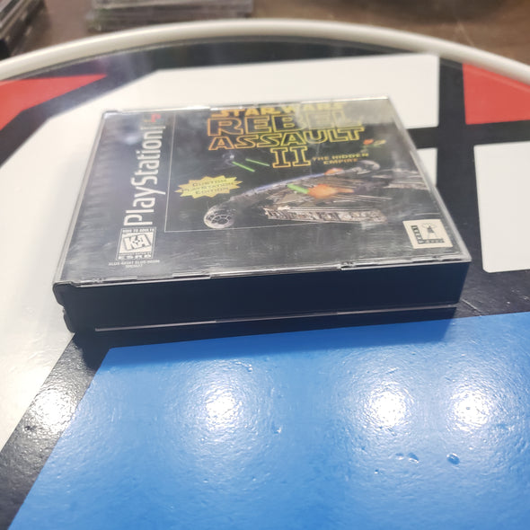 PlayStation PS1 Star Wars Rebel Assault 2 II The Hidden Empire (2 Disc) R18076