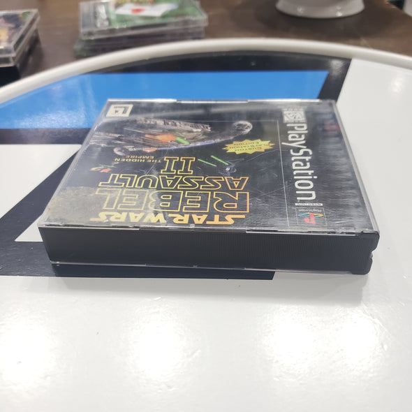 PlayStation PS1 Star Wars Rebel Assault 2 II The Hidden Empire (2 Disc) R18076
