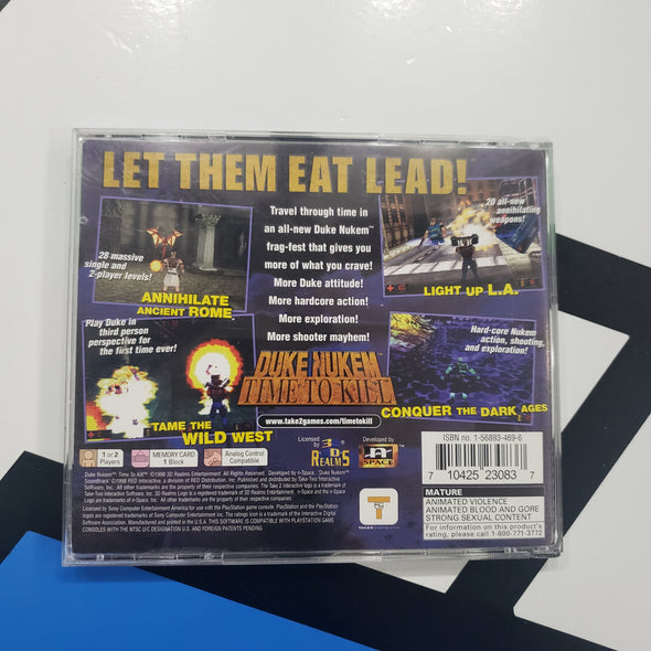 PlayStation PS1 Duke Nukem Time To Kill Greatest Hits R18074