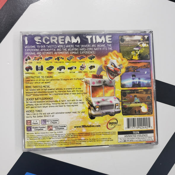 PlayStation PS1 Twisted Metal 3 III R1205