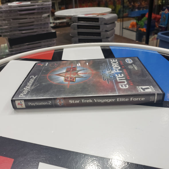 PlayStation PS2 Star Trek Voyager Elite Force Set Phasers To Frag R18101