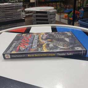 PlayStation PS2 World Destruction League Thunder Tanks R18097