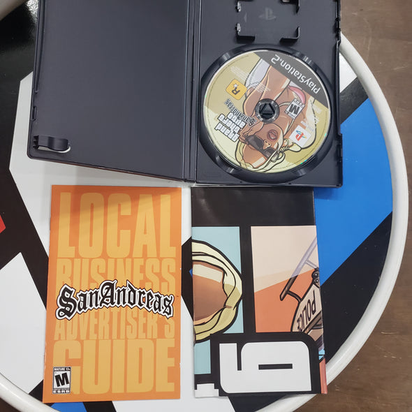 PlayStation PS2 Grand Theft Auto San Andreas R2610