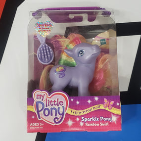My Little Pony G3 Friendship Ball Sparkle Pony Rainbow Swirl R
