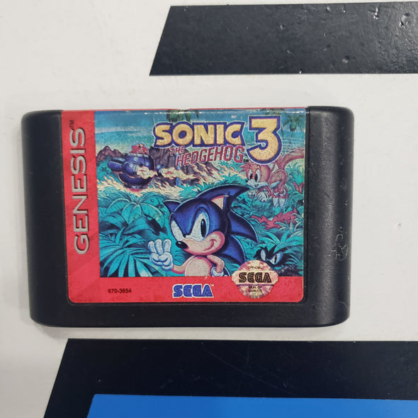 Sega Genesis Sonic the Hedgehog 3 III Console Game R2368